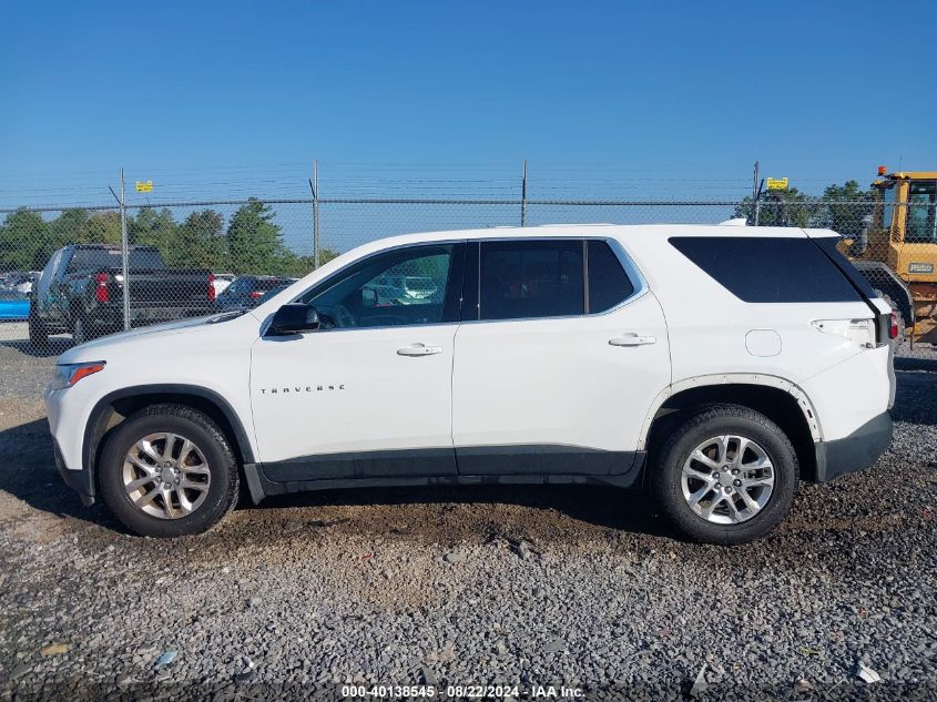 2019 Chevrolet Traverse Ls VIN: 1GNEVFKW2KJ265101 Lot: 40138545