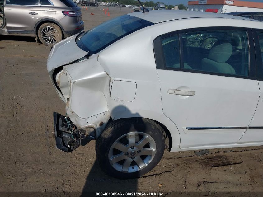 2010 Nissan Sentra 2.0S VIN: 3N1AB6AP2AL690919 Lot: 40138546