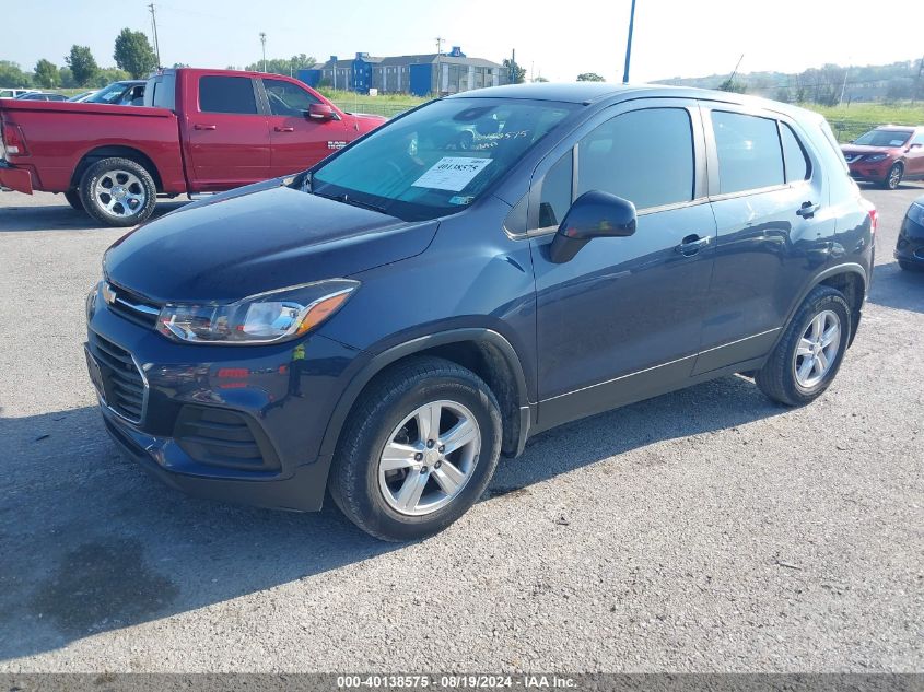 3GNCJNSB1JL170241 2018 CHEVROLET TRAX - Image 2