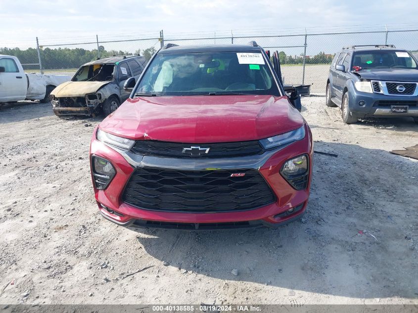 2021 Chevrolet Trailblazer Fwd Rs VIN: KL79MTSL9MB072021 Lot: 40138585