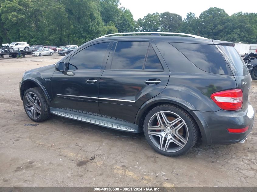 2010 Mercedes-Benz Ml 63 Amg 4Matic VIN: 4JGBB7HBXAA531649 Lot: 40138590