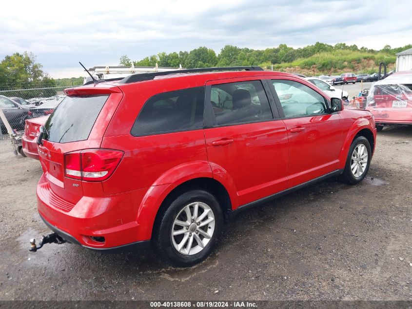 2014 Dodge Journey Sxt VIN: 3C4PDCBG1ET166553 Lot: 40138608