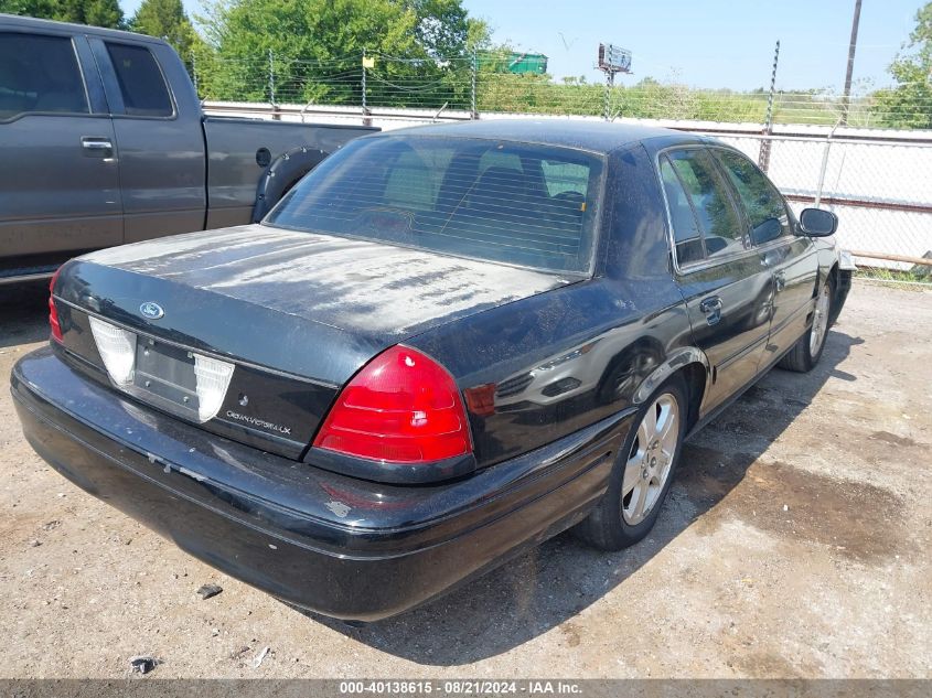 2004 Ford Crown Victoria Lx VIN: 2FAFP74W94X173977 Lot: 40138615