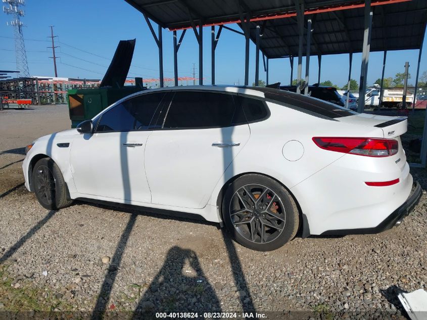 2019 Kia Optima Sx Turbo VIN: 5XXGW4L20KG366978 Lot: 40138624