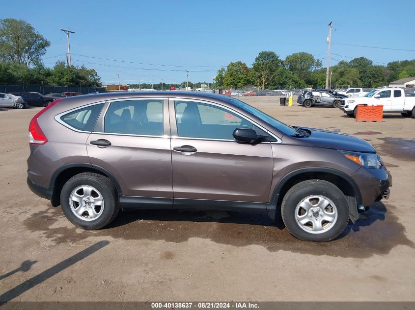 2014 Honda Cr-V Lx VIN: 2HKRM4H39EH712213 Lot: 40138637