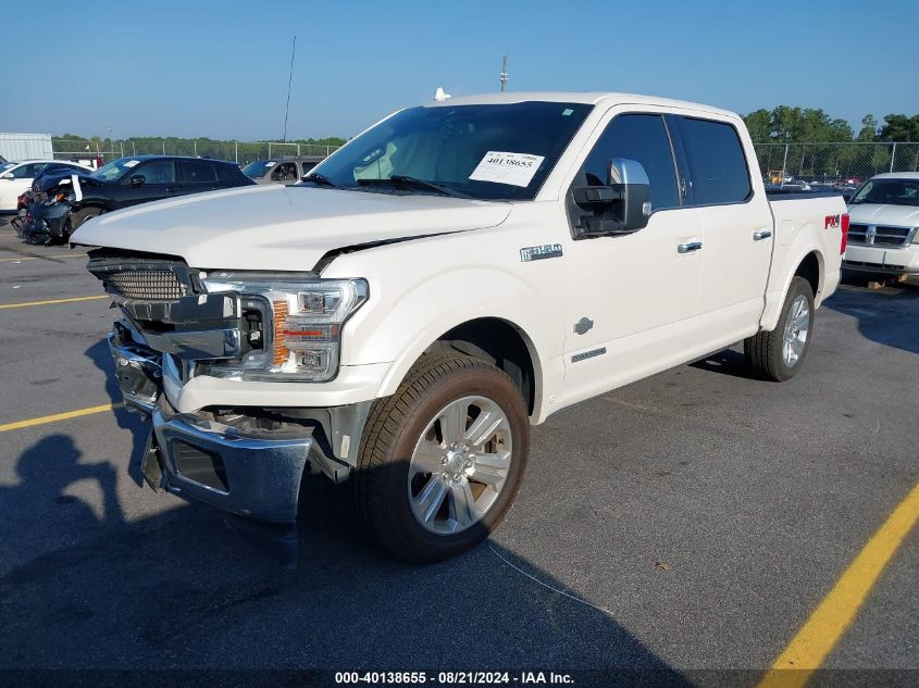 2018 Ford F150 Supercrew VIN: 1FTFW1E14JFD93385 Lot: 40138655