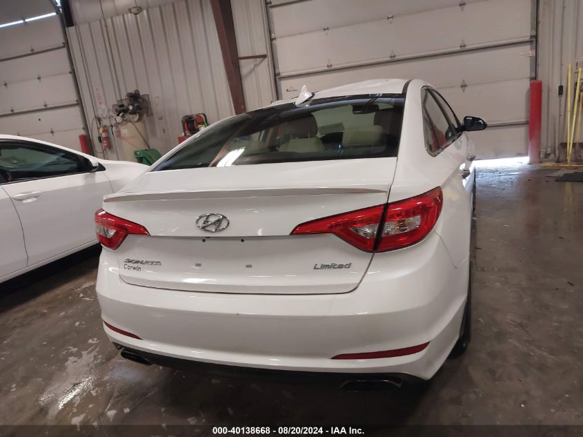 2016 HYUNDAI SONATA LIMITED - 5NPE34AF5GH376956