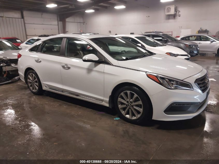 2016 Hyundai Sonata Limited VIN: 5NPE34AF5GH376956 Lot: 40138668