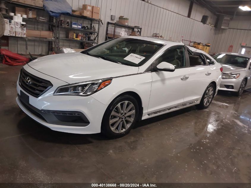 2016 HYUNDAI SONATA LIMITED - 5NPE34AF5GH376956