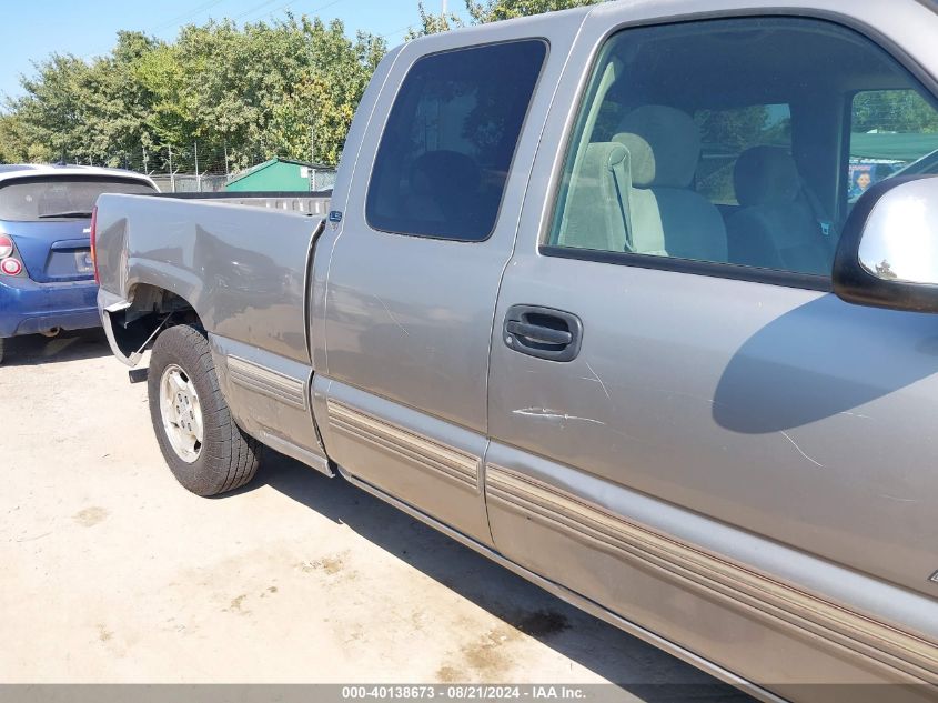 2000 Chevrolet Silverado 1500 Ls VIN: 2GCEC19WXY1215623 Lot: 40138673