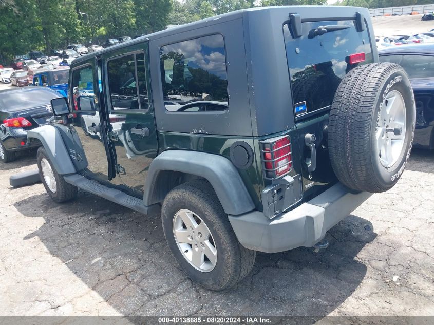 2010 Jeep Wrangler Unlimited Sport VIN: 1J4HA3H11AL212057 Lot: 40138685