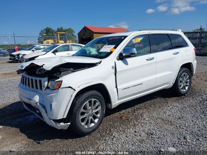 2014 Jeep Grand Cherokee Overland VIN: 1C4RJFCG5EC221227 Lot: 40138687