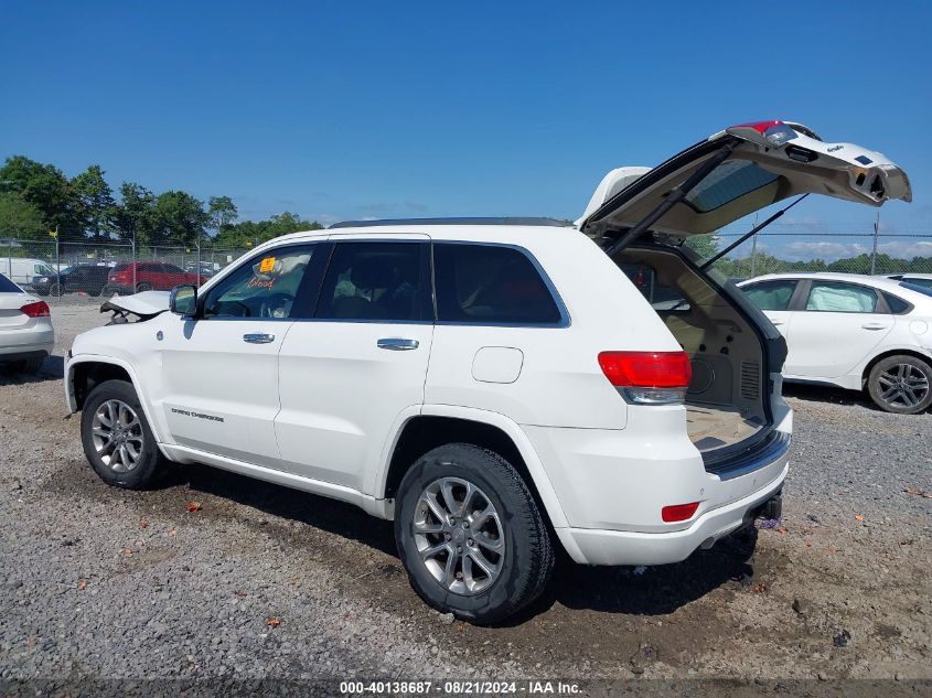 2014 Jeep Grand Cherokee Overland VIN: 1C4RJFCG5EC221227 Lot: 40138687