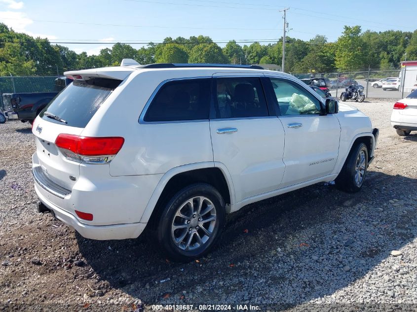 2014 Jeep Grand Cherokee Overland VIN: 1C4RJFCG5EC221227 Lot: 40138687