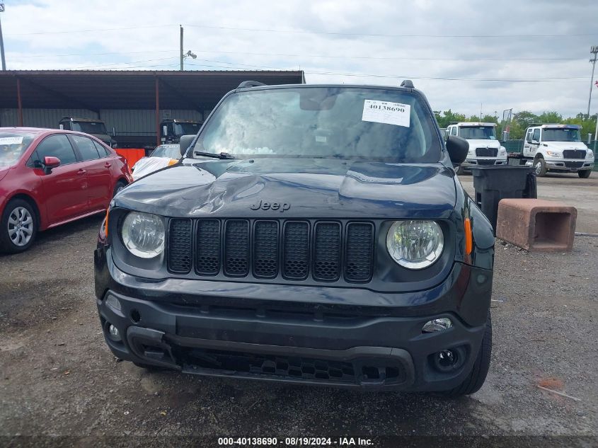 2019 Jeep Renegade Upland 4X4 VIN: ZACNJBAB3KPK20323 Lot: 40138690