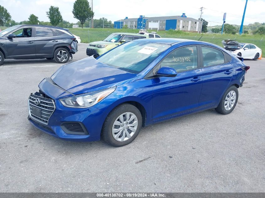 2021 Hyundai Accent Se VIN: 3KPC24A61ME137589 Lot: 40138702