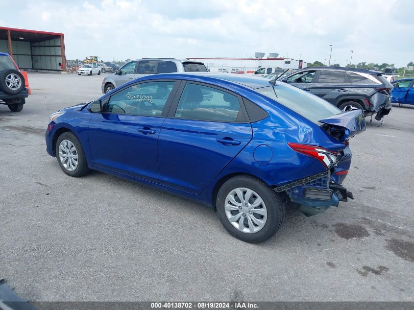 2021 Hyundai Accent Se VIN: 3KPC24A61ME137589 Lot: 40138702