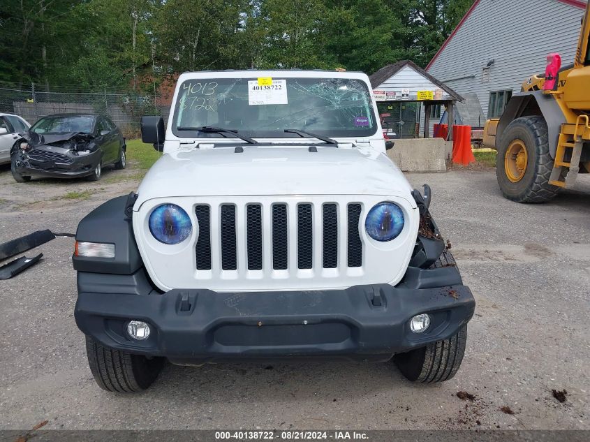 2021 Jeep Wrangler Sport S 4X4 VIN: 1C4HJXAG2MW872316 Lot: 40138722