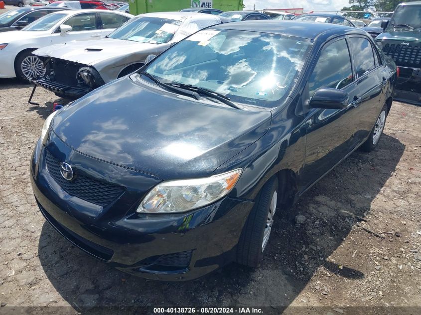 2009 Toyota Corolla Le/Xle VIN: JTDBL40E999066185 Lot: 40138726