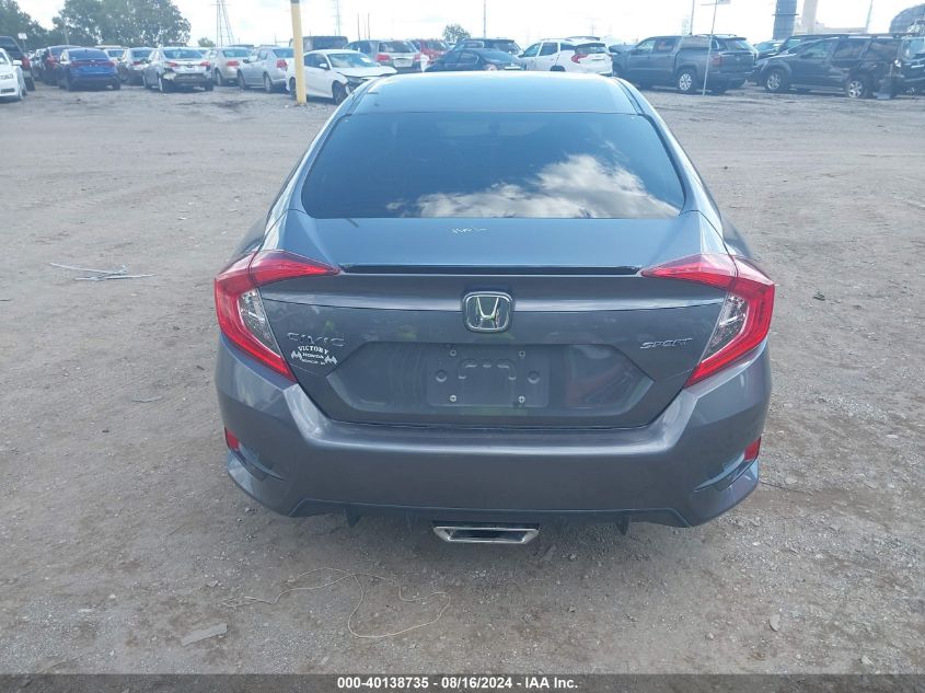 2019 Honda Civic Sport VIN: 19XFC2F89KE035950 Lot: 40138735