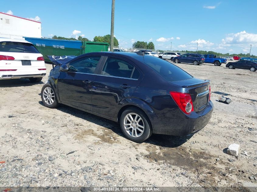 2015 Chevrolet Sonic Lt Auto VIN: 1G1JC5SH4F4145791 Lot: 40138738