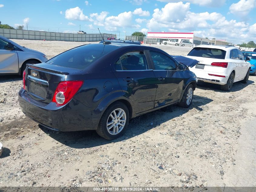 2015 Chevrolet Sonic Lt Auto VIN: 1G1JC5SH4F4145791 Lot: 40138738