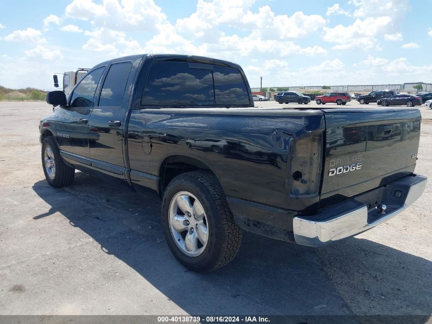 2004 Dodge Ram 1500 Slt/Laramie VIN: 1D7HA18D64S624236 Lot: 40138739