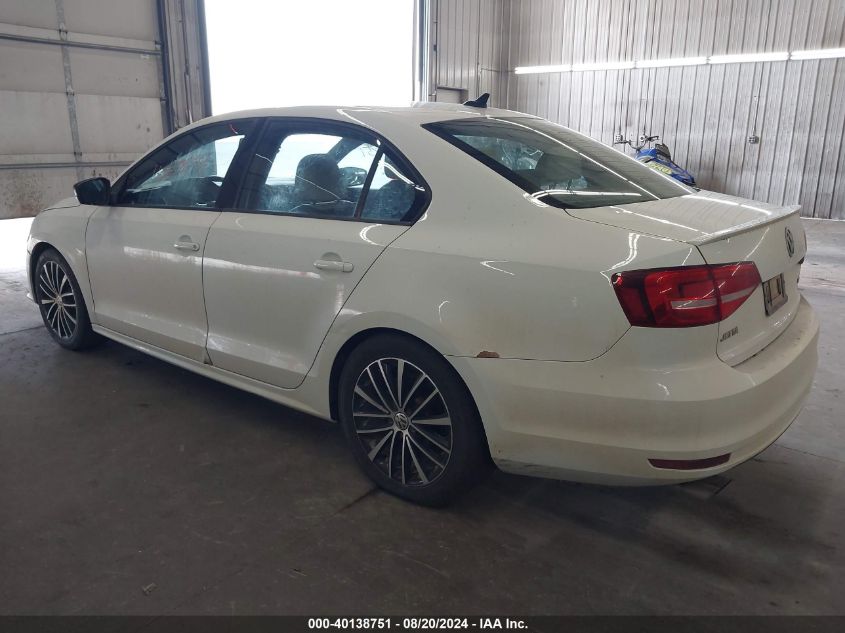 VIN 3VWD17AJ1FM405818 2015 Volkswagen Jetta, 1.8T S... no.3