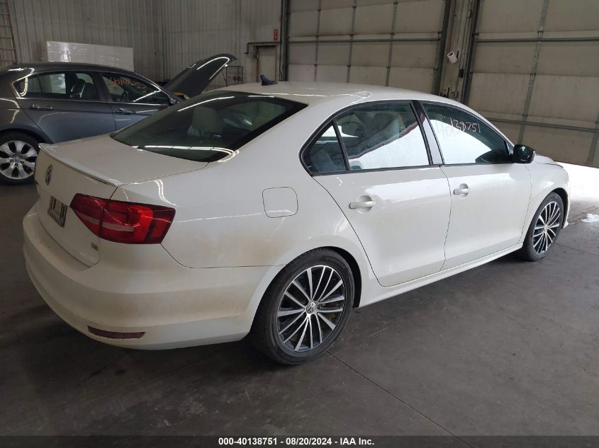 VIN 3VWD17AJ1FM405818 2015 Volkswagen Jetta, 1.8T S... no.4