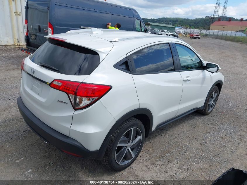 2021 Honda Hr-V Awd Ex VIN: 3CZRU6H56MM732418 Lot: 40138754