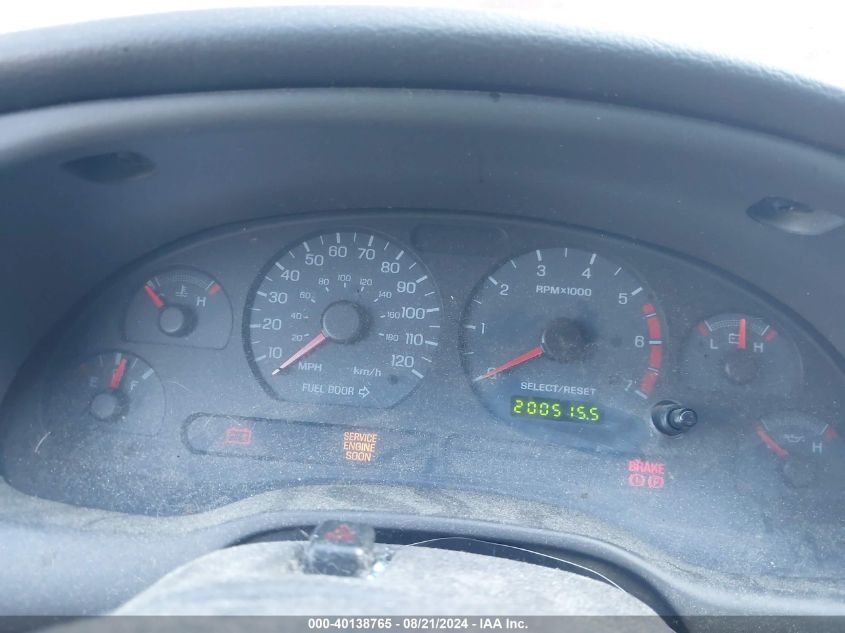 2003 Ford Mustang VIN: 1FAFP40423F349295 Lot: 40138765