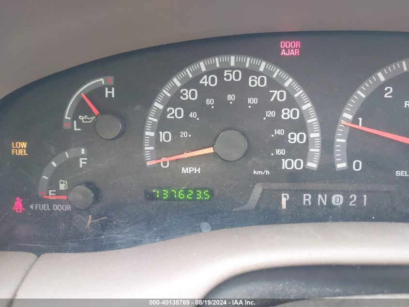 1999 Ford F-150 Lariat/Work Series/Xl/Xlt VIN: 1FTRX17W1XNA21469 Lot: 40138769