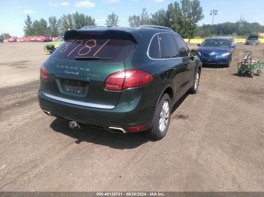 2011 Porsche Cayenne VIN: WP1AA2A26BLA09301 Lot: 40138781