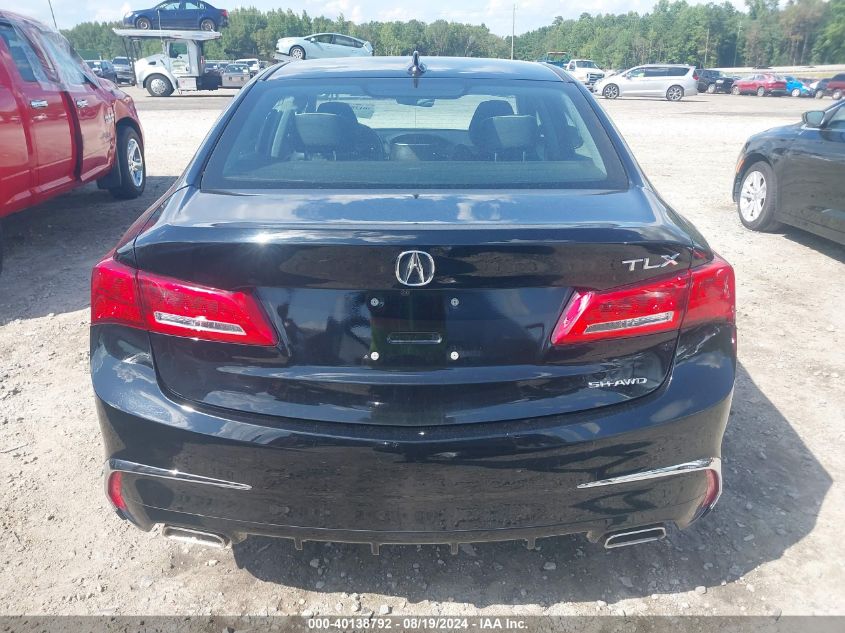 19UUB3F57JA004768 2018 Acura Tlx Tech Pkg