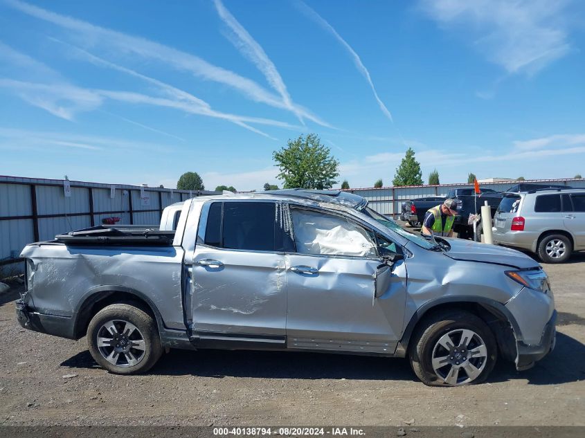 2019 Honda Ridgeline Rtl-E VIN: 5FPYK3F72KB004565 Lot: 40138794