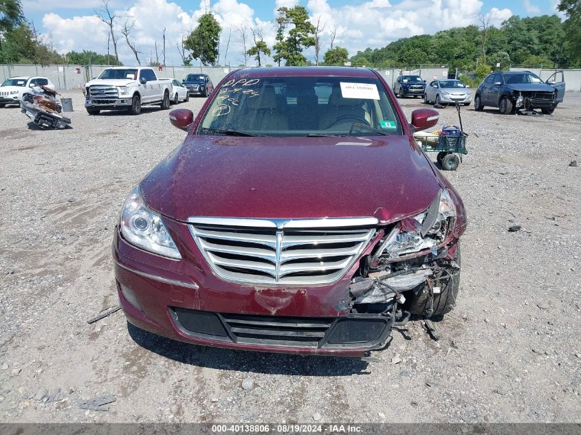 2010 Hyundai Genesis 3.8 VIN: KMHGC4DE3AU079771 Lot: 40138806