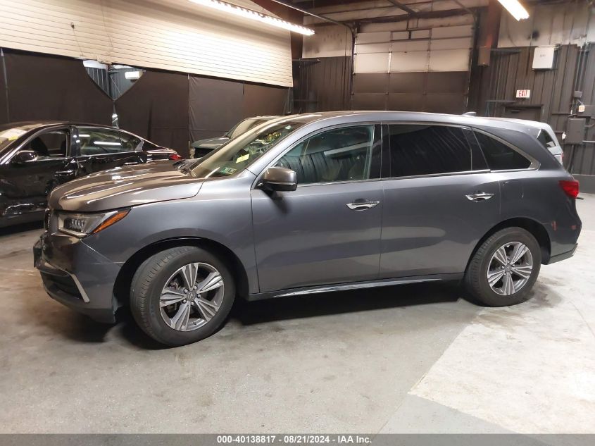 2020 Acura Mdx Standard VIN: 5J8YD4H30LL031332 Lot: 40138817