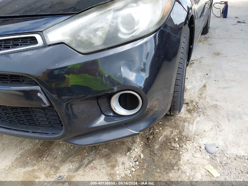 2014 Kia Forte Koup Ex VIN: KNAFX6A80E5195442 Lot: 40138850