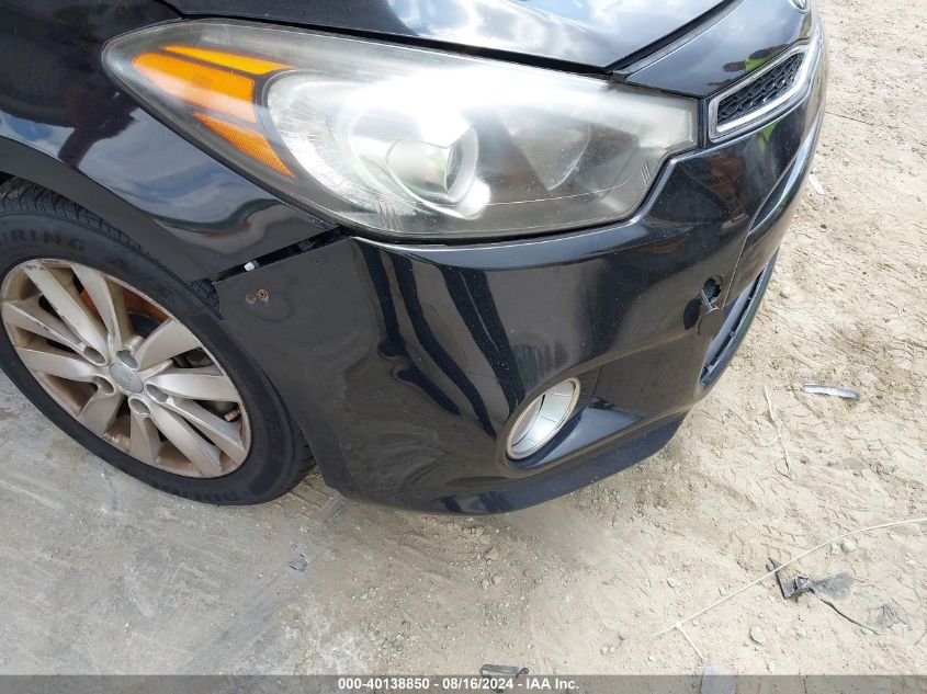 2014 Kia Forte Koup Ex VIN: KNAFX6A80E5195442 Lot: 40138850