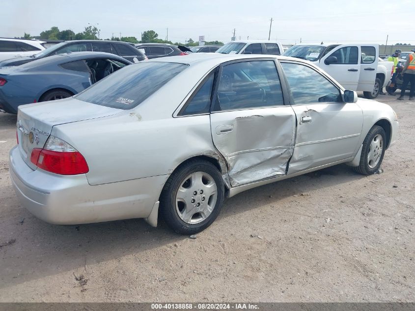 2004 Toyota Avalon Xl/Xls VIN: 4T1BF28B74U390632 Lot: 40138858