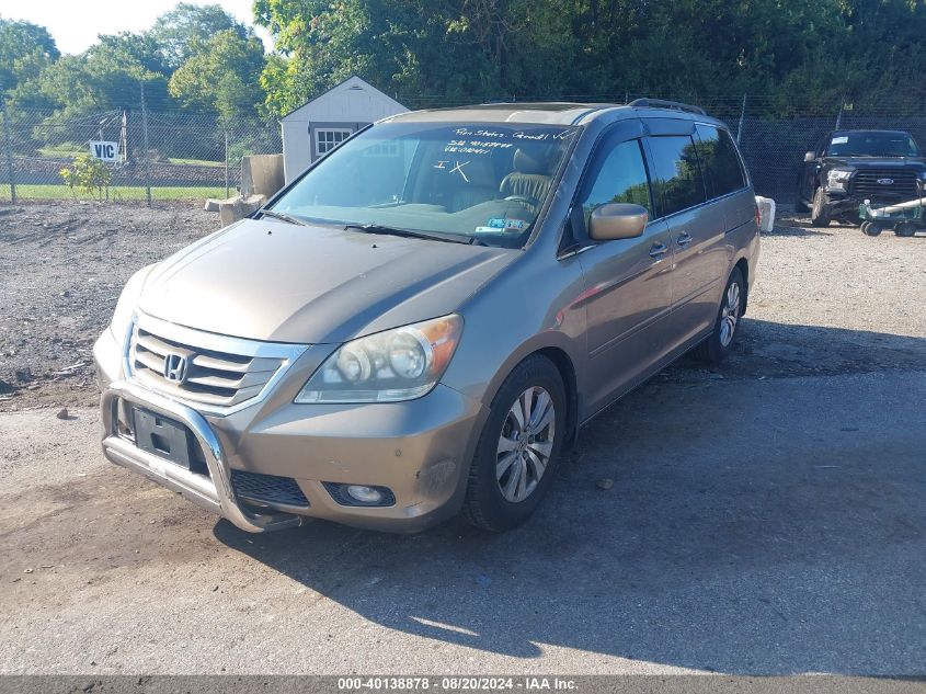 2009 Honda Odyssey Touring VIN: 5FNRL38829B010411 Lot: 40138878