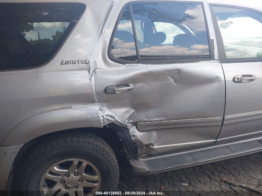 2003 Toyota Sequoia Limited V8 VIN: 5TDZT38A33S188723 Lot: 40138882