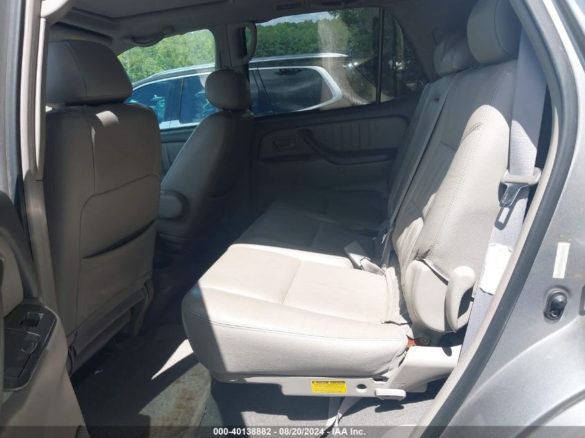 2003 Toyota Sequoia Limited V8 VIN: 5TDZT38A33S188723 Lot: 40138882