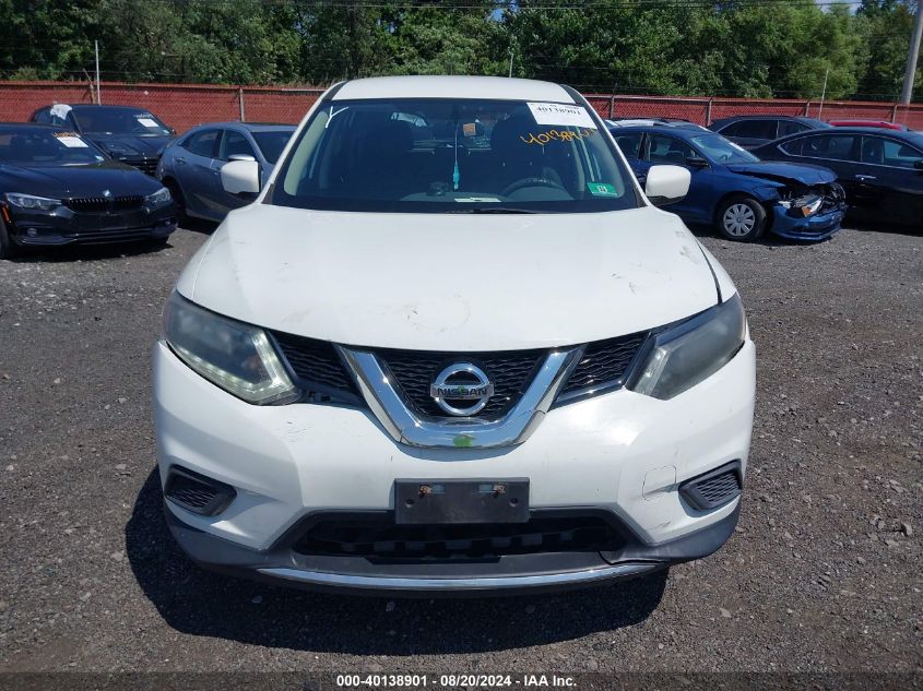 2016 Nissan Rogue S VIN: 5N1AT2MV9GC889396 Lot: 40138901