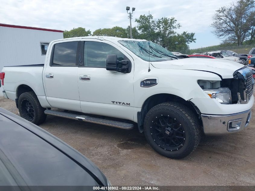 2017 Nissan Titan Sv VIN: 1N6AA1E58HN552143 Lot: 40138902