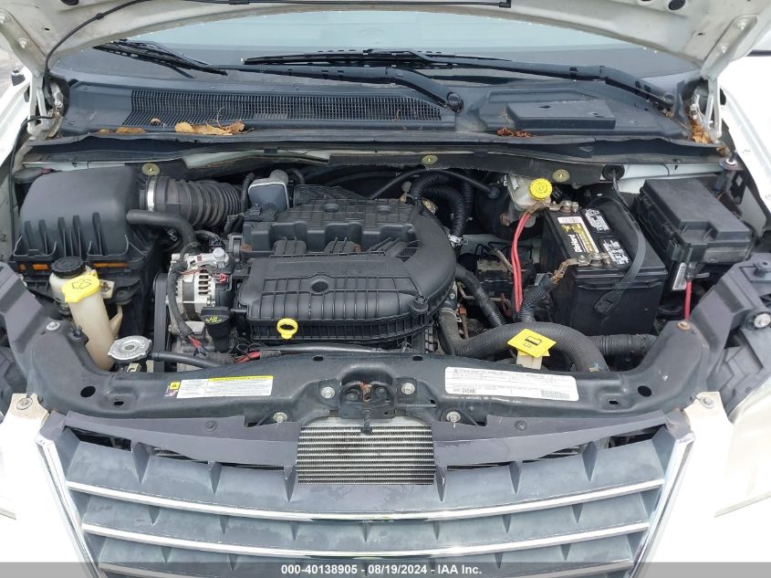 2010 Chrysler Town & Country Touring Plus VIN: 2A4RR8DX3AR480779 Lot: 40138905