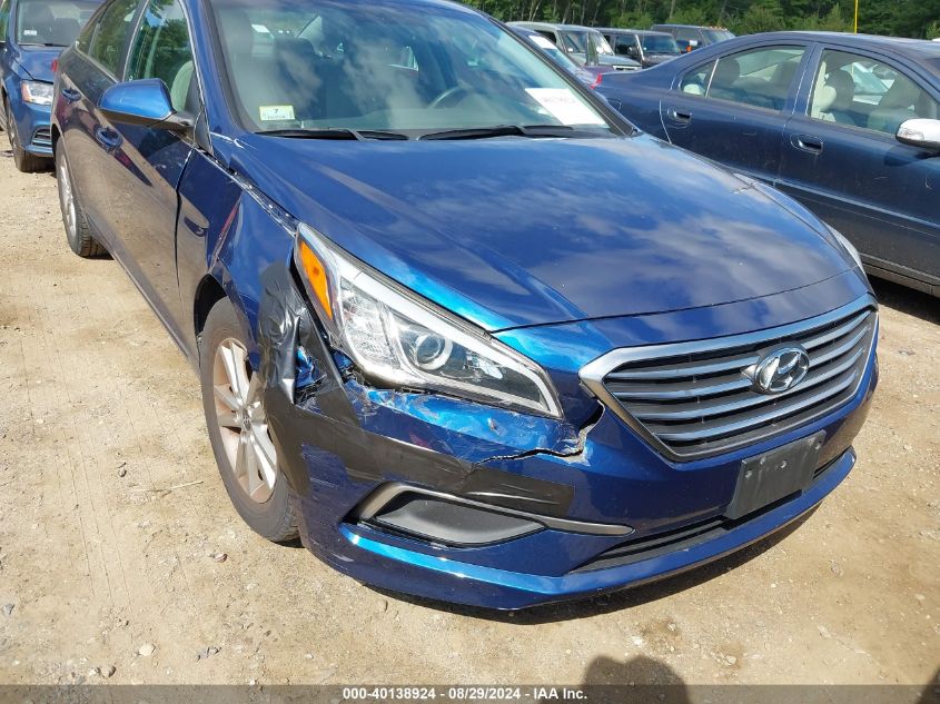 2017 HYUNDAI SONATA SE - 5NPE24AF9HH452702