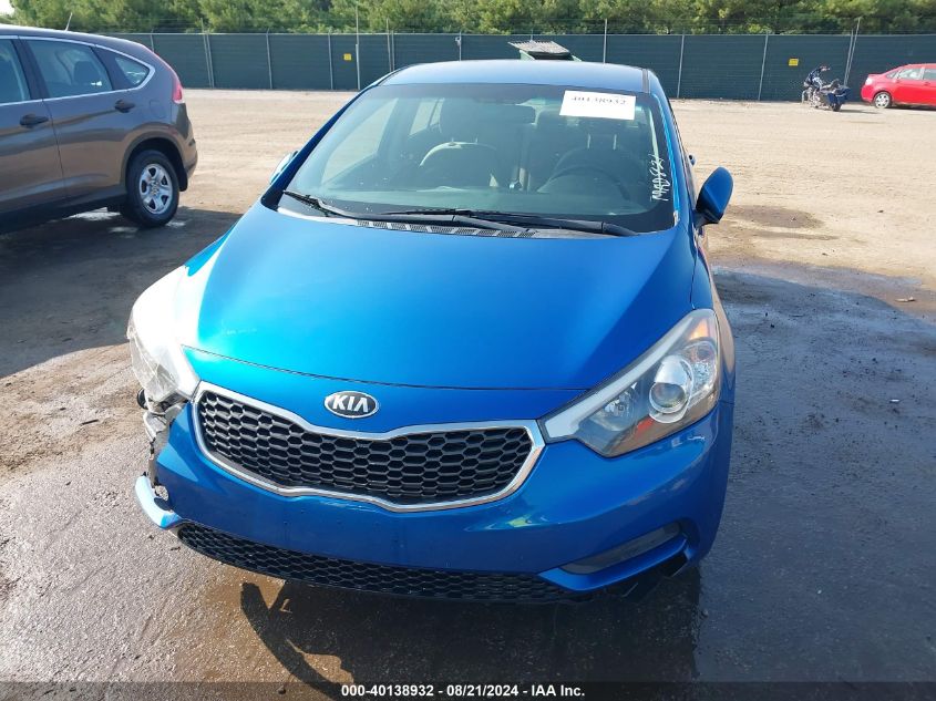 2014 Kia Forte Lx VIN: KNAFX4A62E5097919 Lot: 40138932