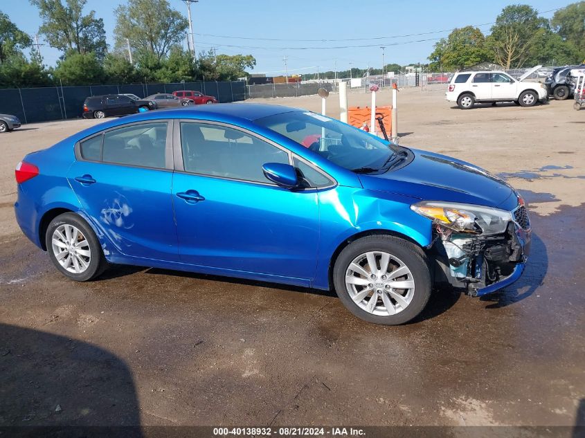 2014 Kia Forte Lx VIN: KNAFX4A62E5097919 Lot: 40138932