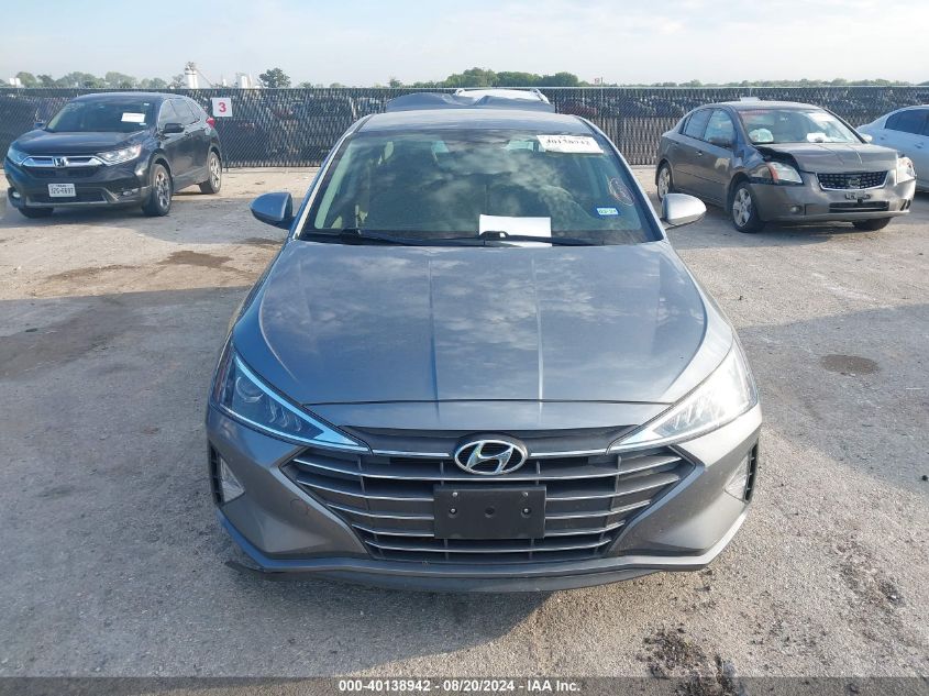 2019 Hyundai Elantra Sel/Value/Limited VIN: KMHD84LF4KU878488 Lot: 40138942